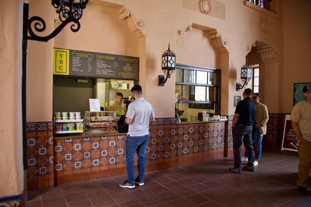 Yellow Brick Coffee courthouse location (Photo by Hannah Hernandez)