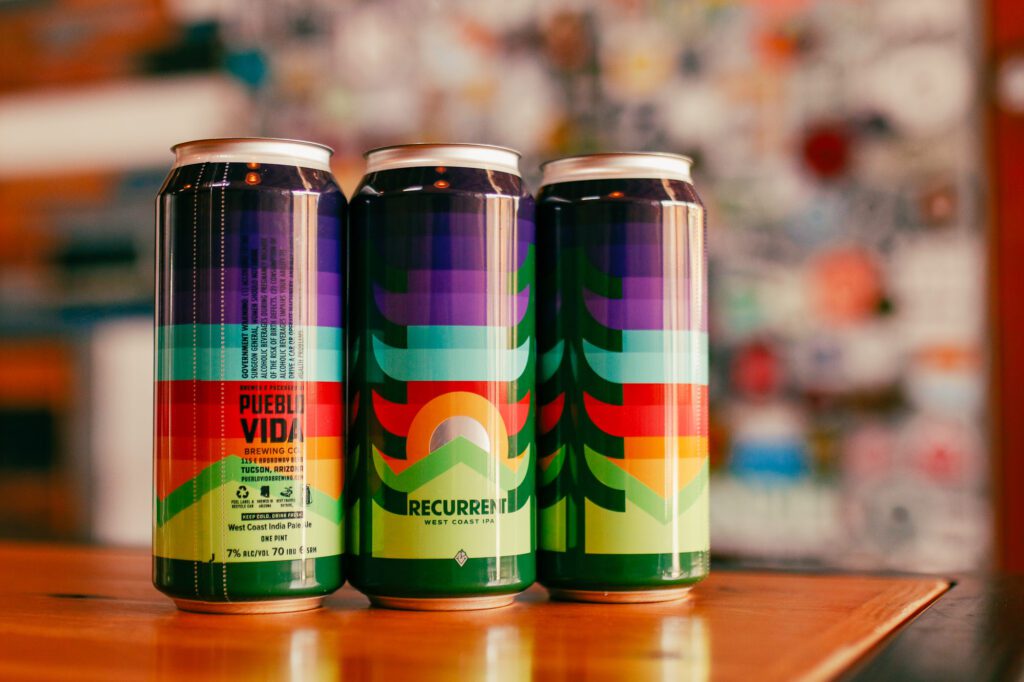 Recurrent - West Coast IPA (Photo courtesy of Pueblo Vida Brewing)