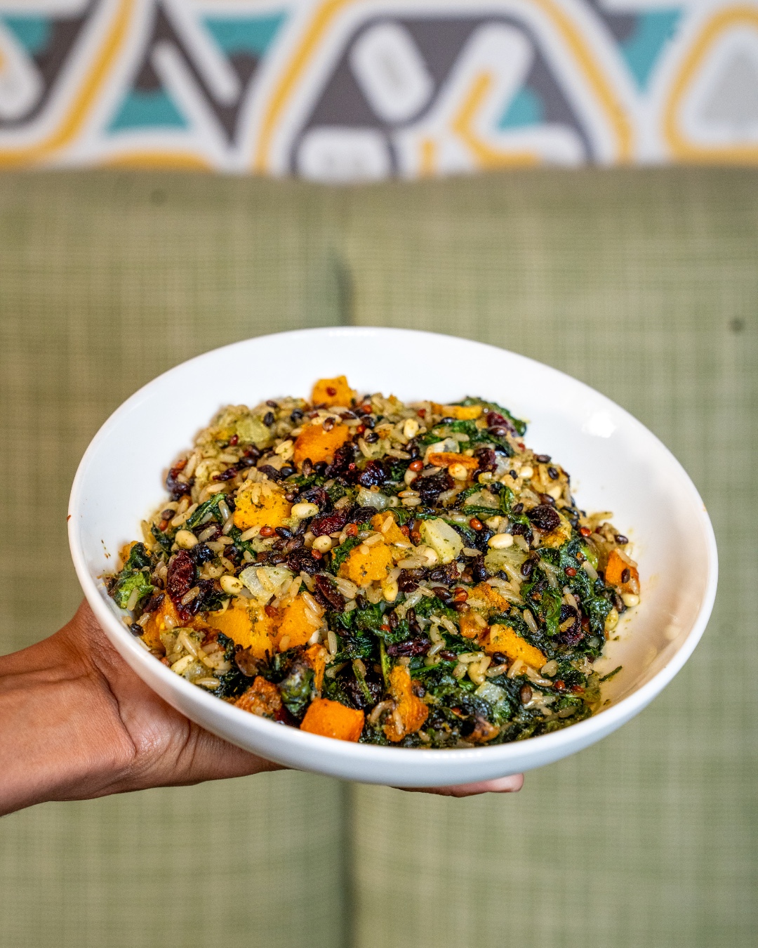 Power Veggie Grain Bowl (Photo courtesy of Choice Greens)