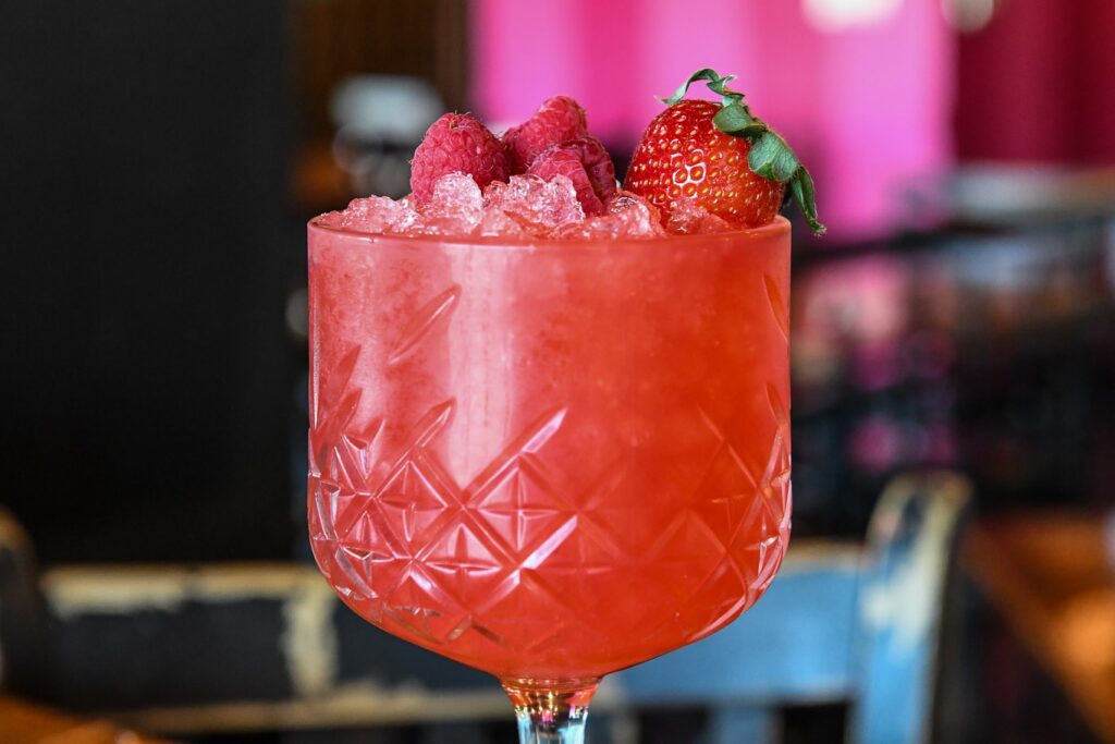 "Lady in Red" cocktail at The Parish (2025) (Photo by SWOON Media)