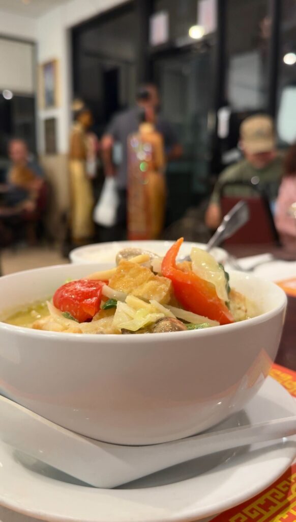 Green Curry at Sa-Ing Thai Cuisine (Photo by Hannah Hernandez)