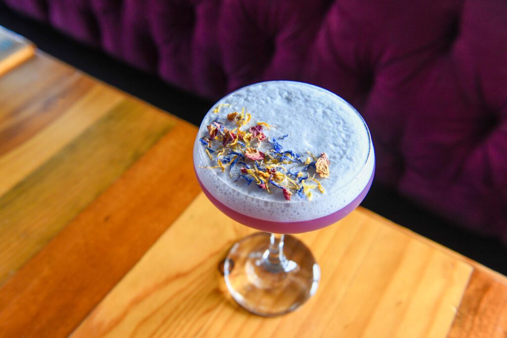 "Magnolia in May" cocktail at The Parish (2025) (Photo by SWOON Media)