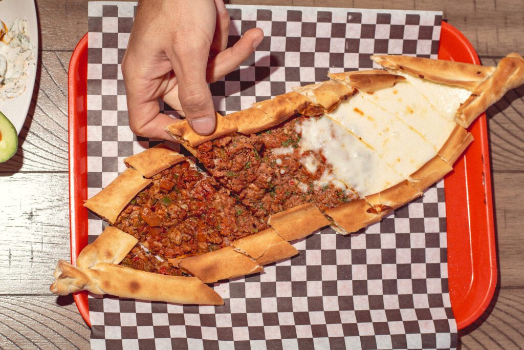 Brindis Mix Pide at Brinis Mediterranean Cuisine (Photo by Jackie Tran)
