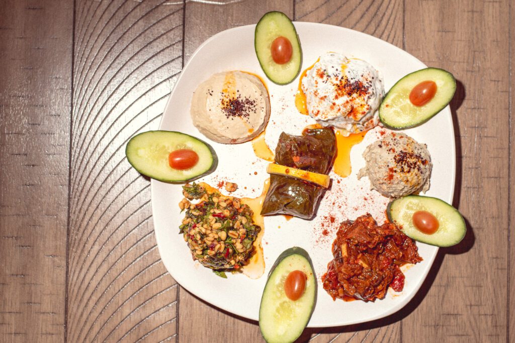 Mixed Appetizer Sampler at Brindis Mediterranean Cuisine (Photo by Jackie Tran)