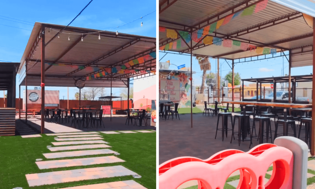 New 'El Patio' at Sixth Avenue location (Photos courtesy of Tanna's Botannas)