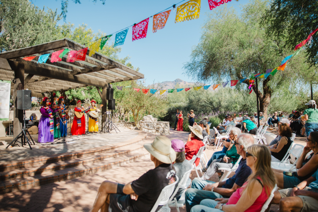 Live music at the park (Photo courtesy of Tohono Chul)