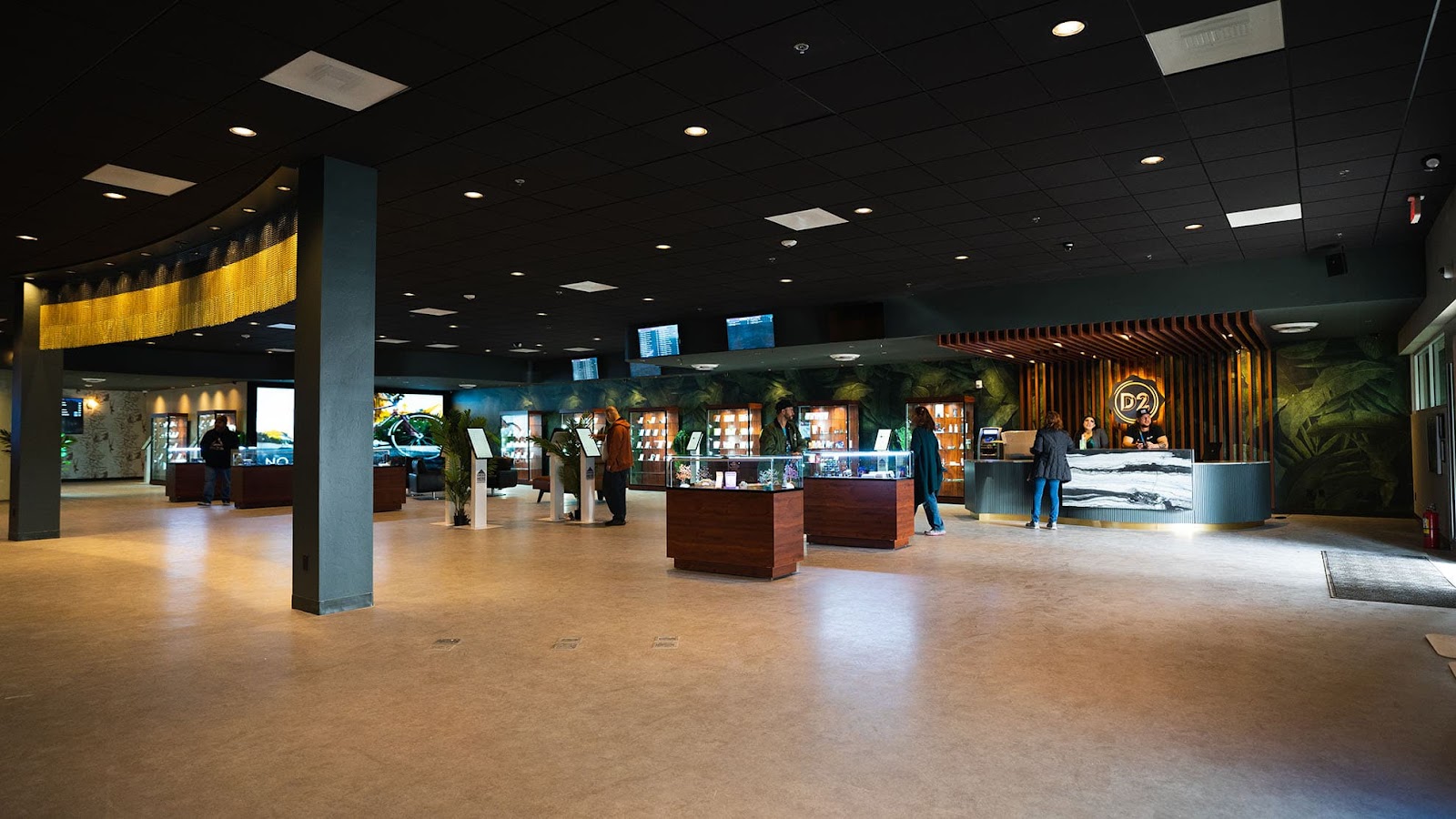 Interior (Photo courtesy of D2 Dispensary)