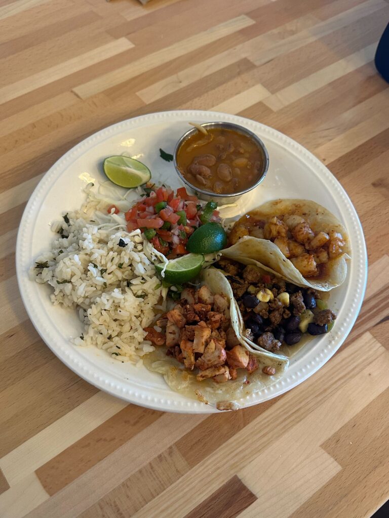 Tacos at Charro Chico (Photo by Shane Reiser)