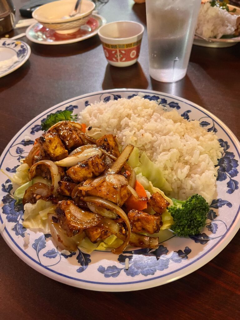 Mongolian Tofu from Dao’s Tai Pan’s (Photo by Chrissy Mance)