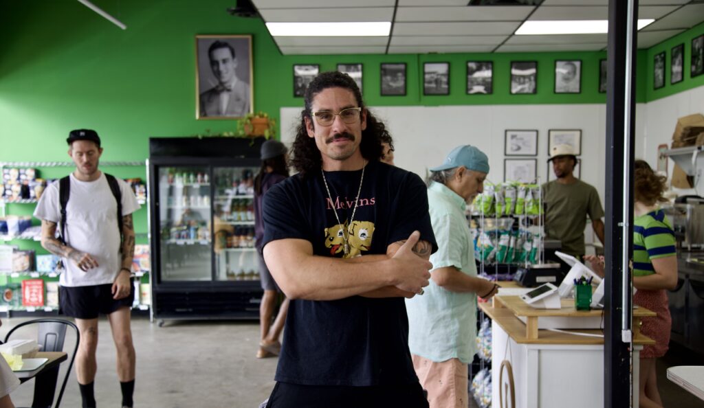 Jeremy Kneller-Hernandez of Kneller's Delicatessen & Appetizing (Photo by Hannah Hernandez)