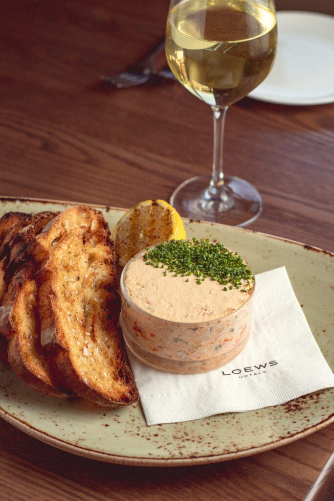 Mesquite Smoked Salmon Belly at Flying V Bar & Grill (Photo by Jackie Tran)