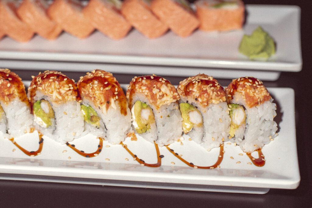 Hermosillo Roll at Samurai Sombrero (Photo by Jackie Tran)