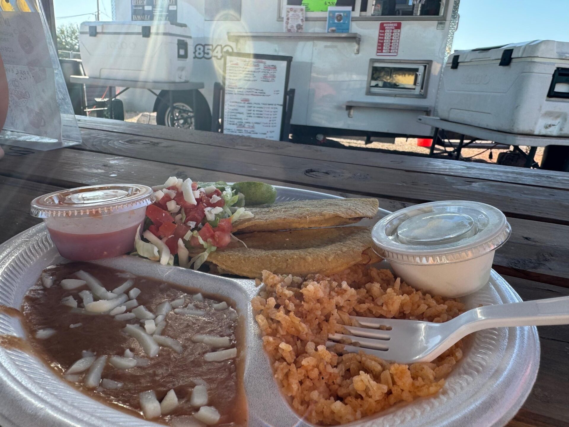 Tacos Dorados at Comida del Barrio (Photo by Elian Macias Parada)