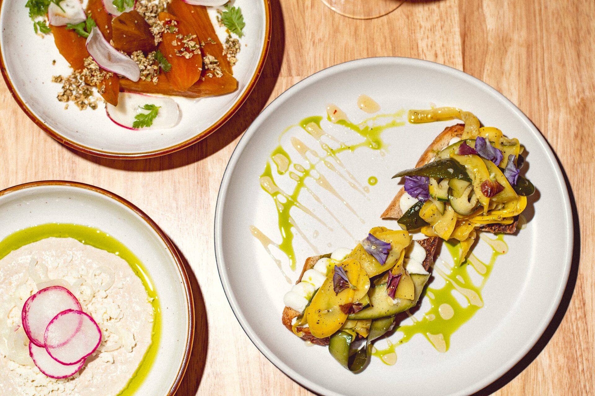 Confit Squash Tartine at Sunshine Wine (Photo by Jackie Tran)