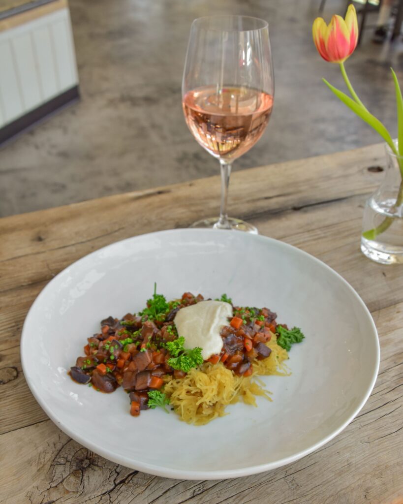 Spaghetti Squash Bolognese (Photo courtesy of the National)