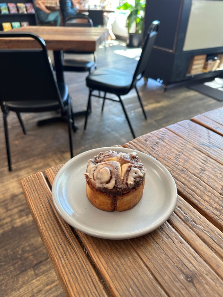 Cinnamon Babka Morning Bun at 5 Points (Photo by Shane Reiser)