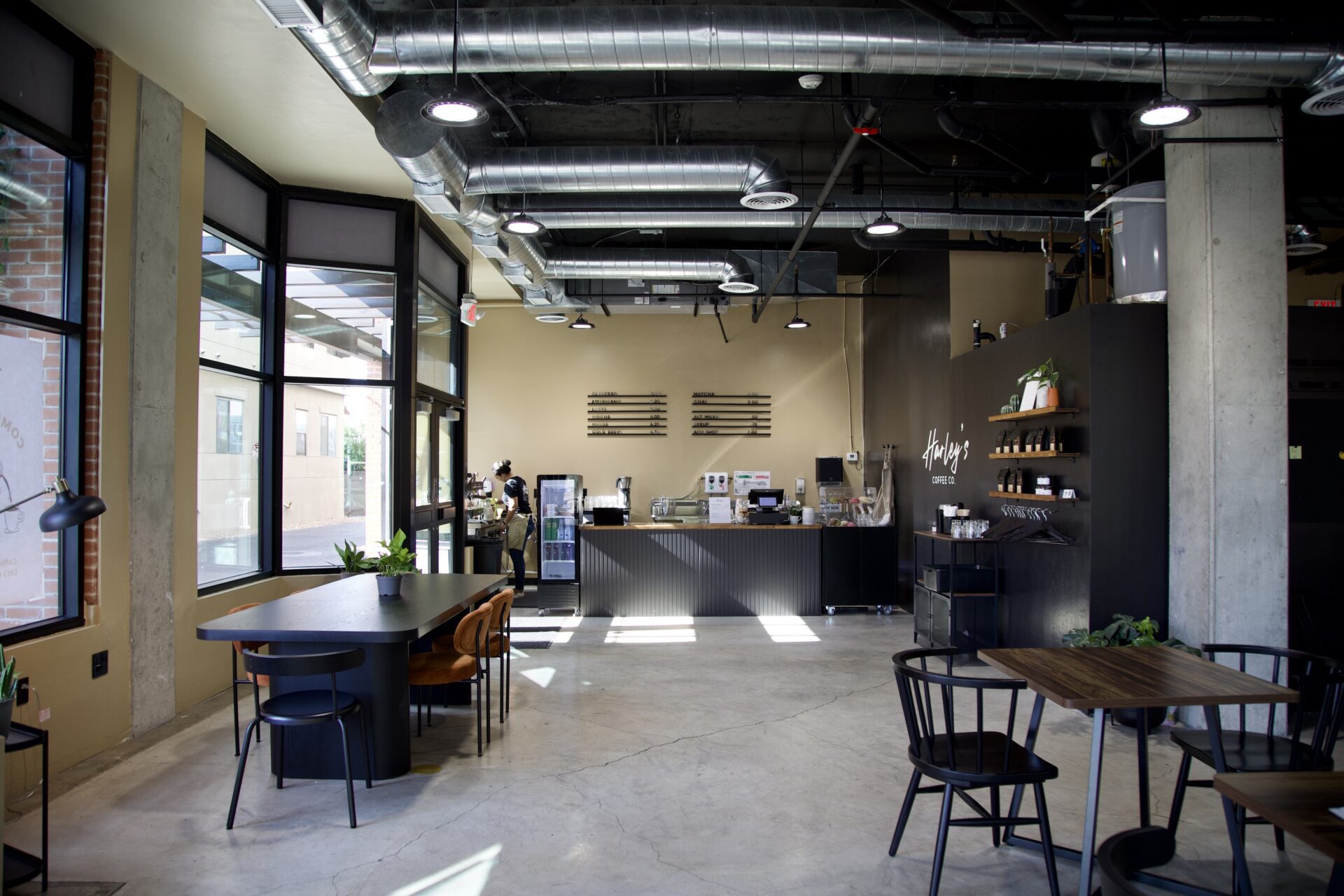 Interior at Harley's Coffee Co. (Photo by Hannah Hernandez)