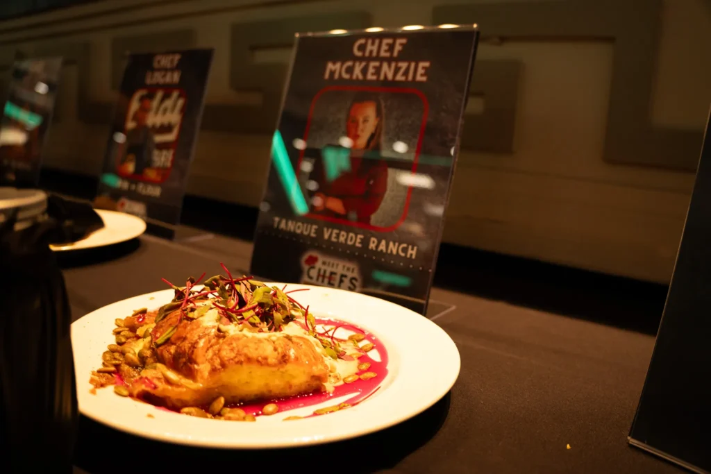 McKenzie O’Leary plate at Meet the Chefs for Iron Chef Tucson (Photo courtesy of Iron Chef Tucson)