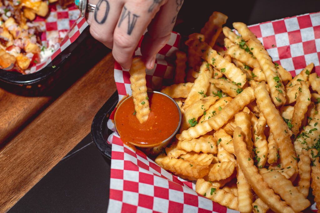 Basket of Fries at Rocco's LIttle Chicago Pizzeria (Photo by Jackie Tran)