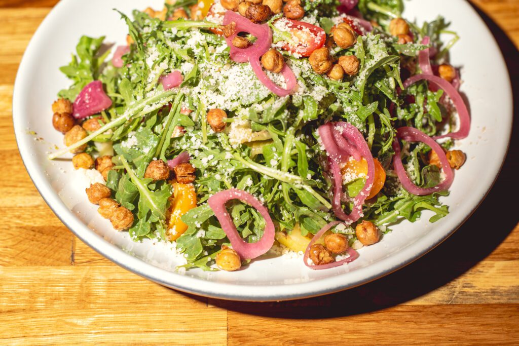 Arugula at Sonoran House Sam Hughes (Photo by Jackie Tran)