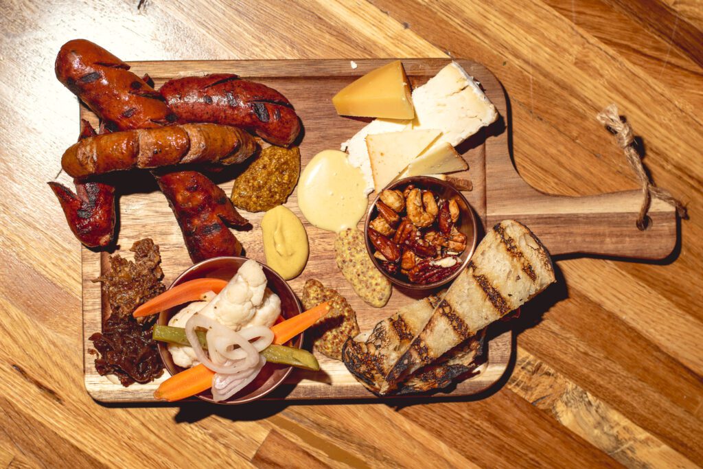 Sausage & Brat at Sonoran House Sam Hughes (Photo by Jackie Tran)