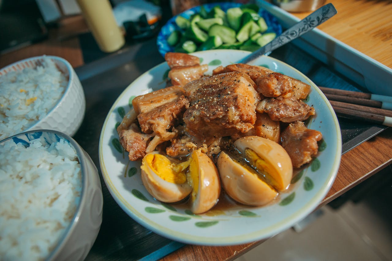 Pork adobo (Stock image by Fox via Pexels)
