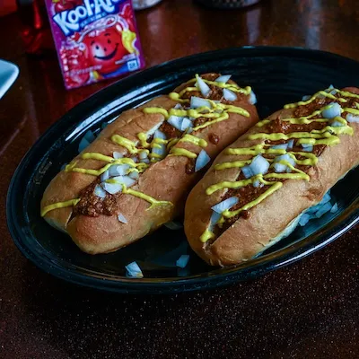 313 Detroit-Style Pizza & Coneys (Photo by J. Martin Harris Photography)