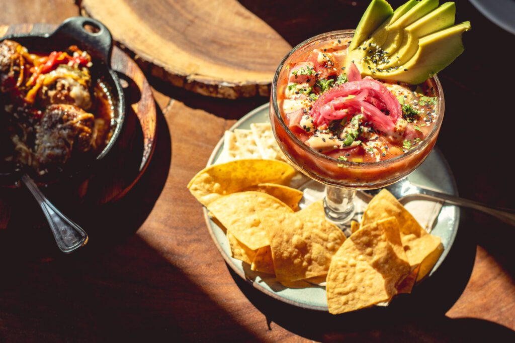 Ahi Ceviche at Charro Steak North (Photo by Jackie Tran)