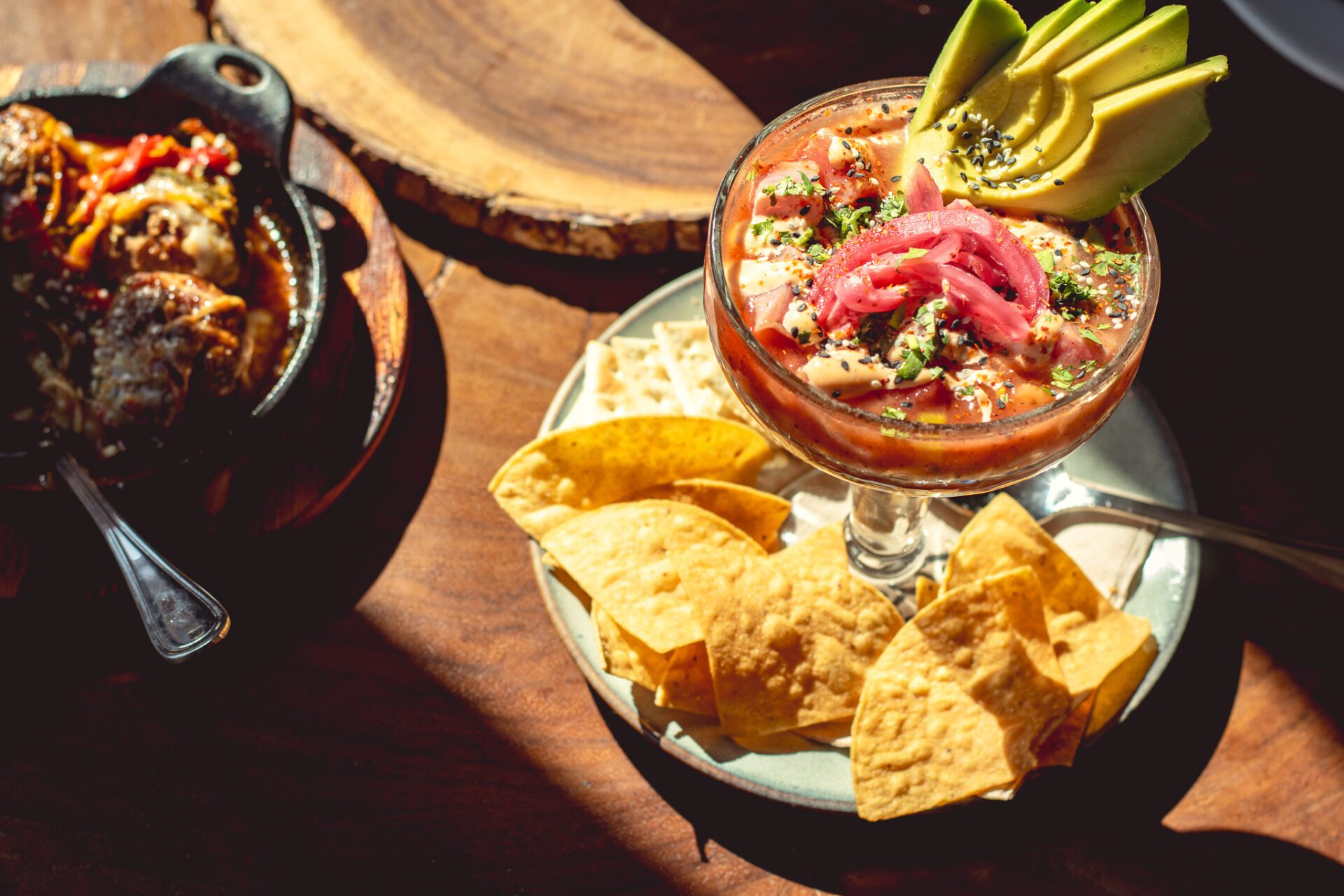 Ahi Ceviche at Charro Steak North (Photo by Jackie Tran)