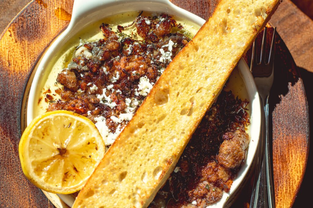 Charro Escargot at Charro Steak North (Photo by Jackie Tran)