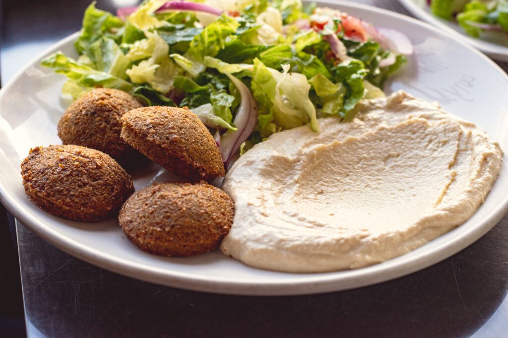 Falafel Plate at Shish Kebab House (Photo by Jackie Tran)