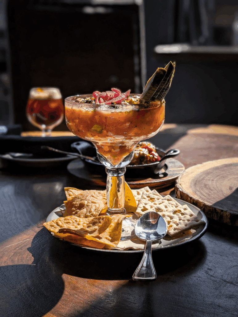 Ahi Ceviche at Charro Steak North (Photo by Addie Ibarra)