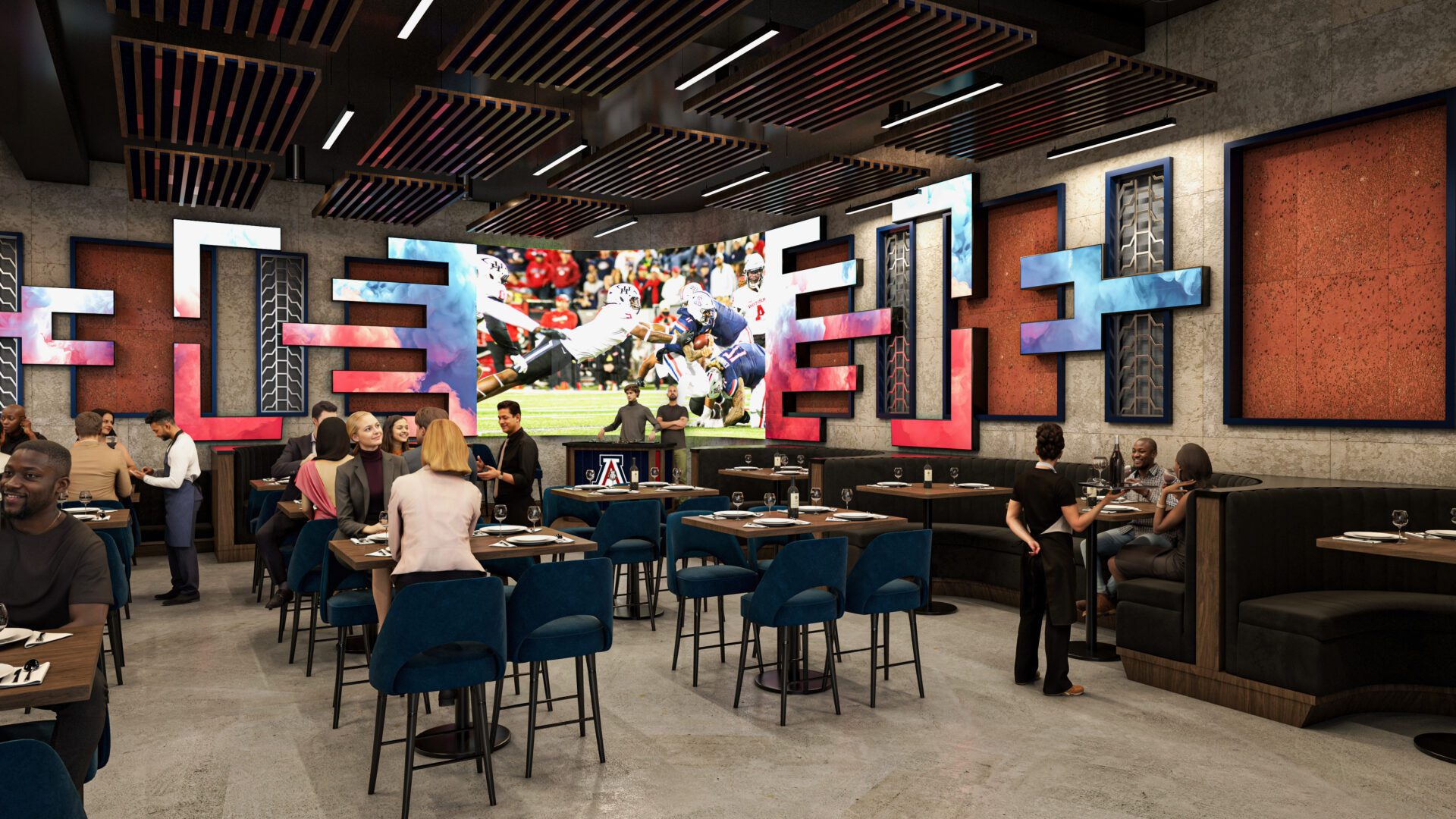 “Block A Sports Bar and Grill” to Open in Former Hi Fi Space Downtown